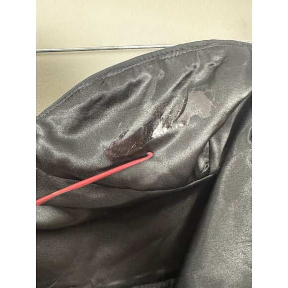 Y2K Black Strapless Prom Dress Bubble Hem Coquette Cocktail Hoco Sorority Rush - Picture 8 of 13